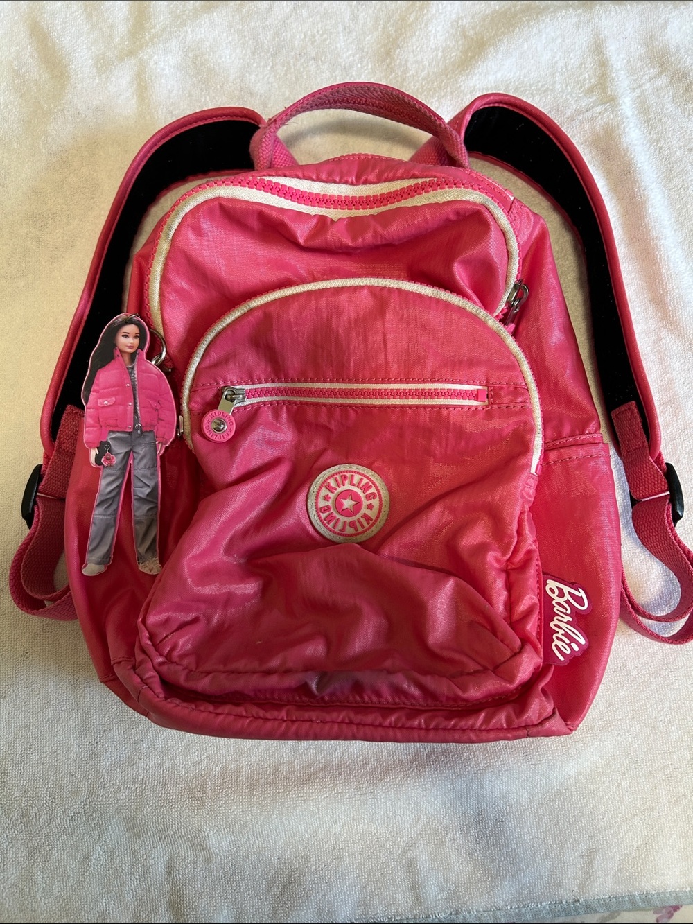 Kipling Barbie Pink Mini Backpack